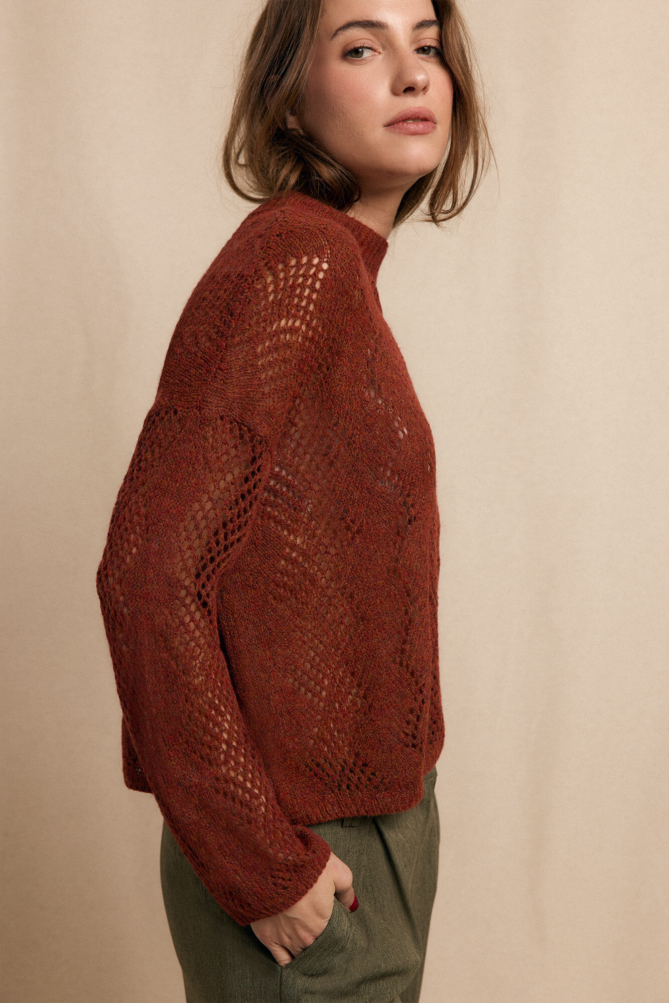 Slowlove Jersey calado perkins