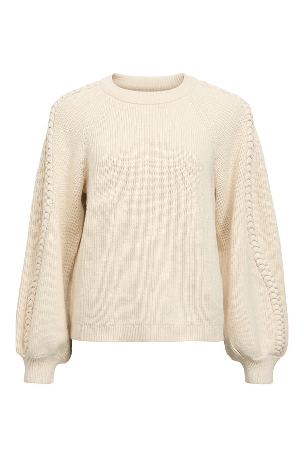 Object Jersey punto canal&eacute; Beige