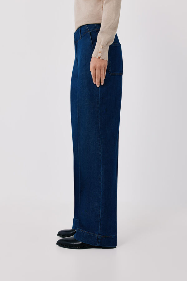 Cortefiel Jean Tailored Recto Azul