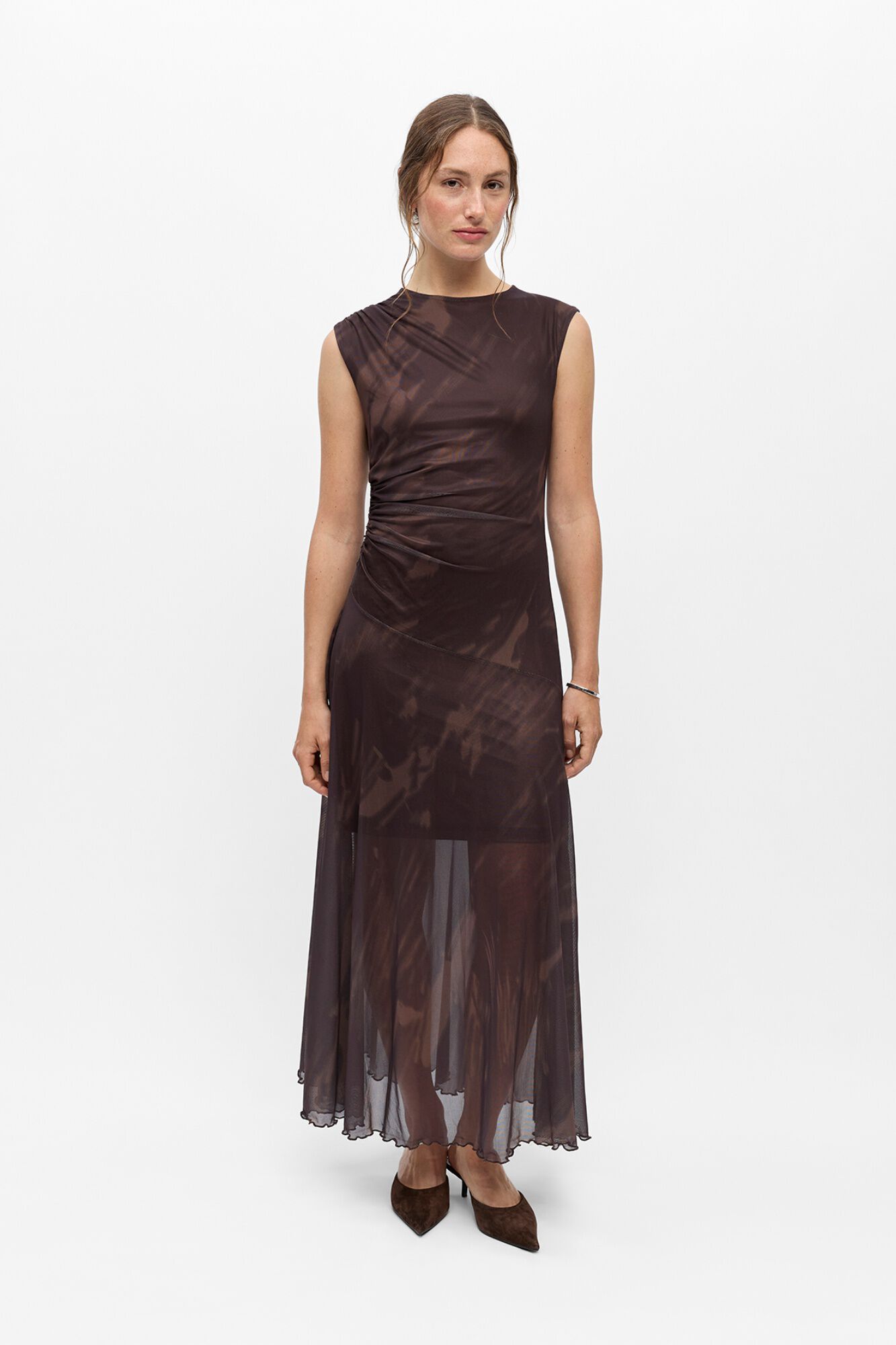 Object Vestido largo estampado