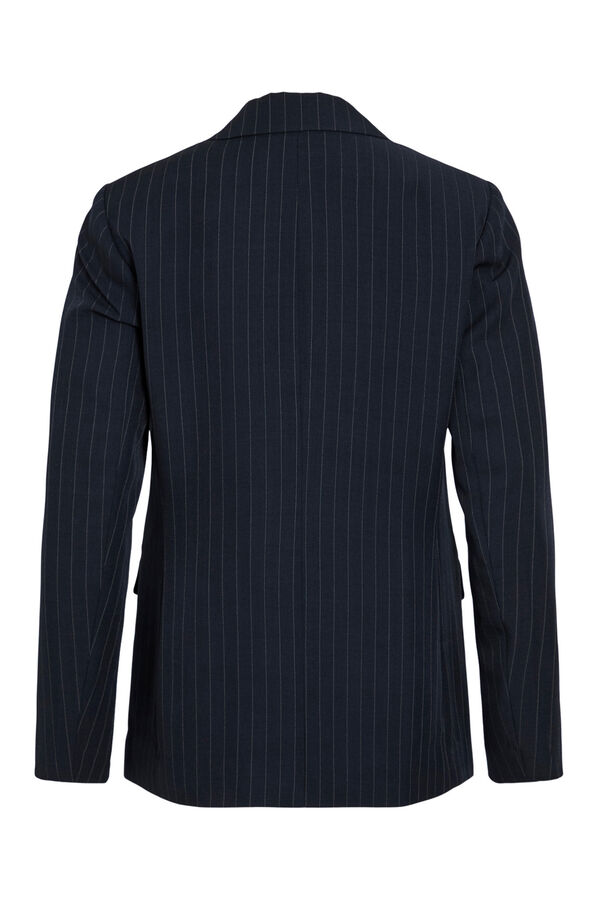 Vila Americana blazer abotonada Azul oscuro