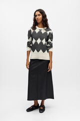 Object Jersey punto estampado Blanco