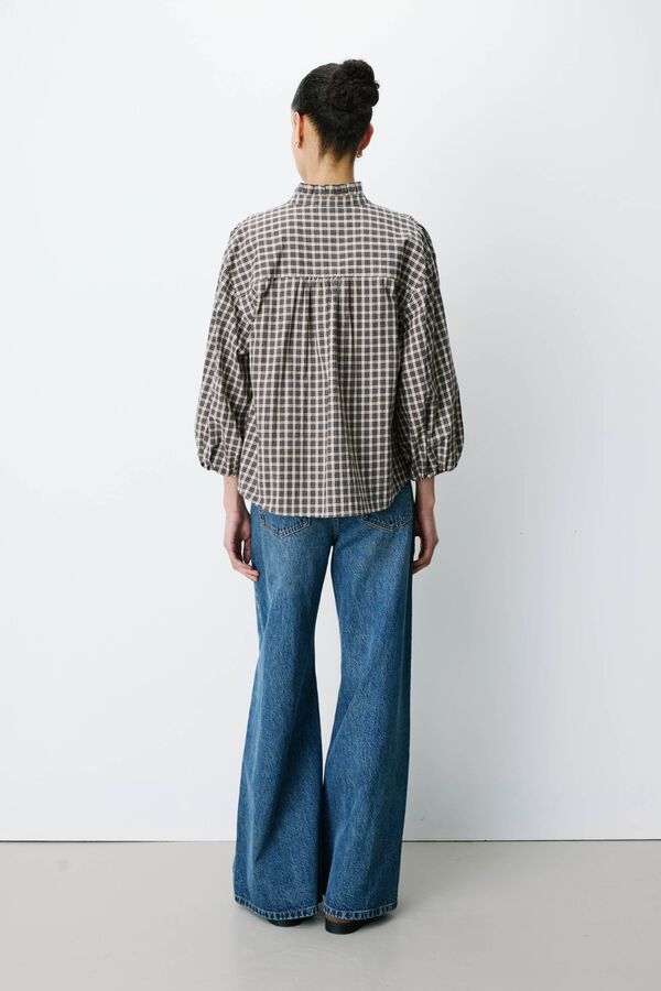 Grace & Mila Blusa corte recto Adelie Estampado beige
