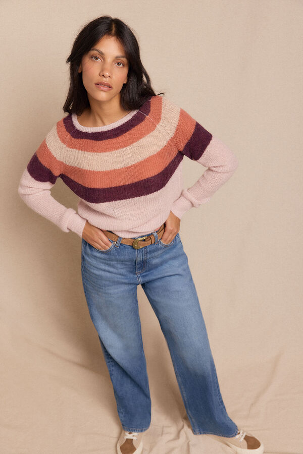 Slowlove Jersey multicolor Rosa