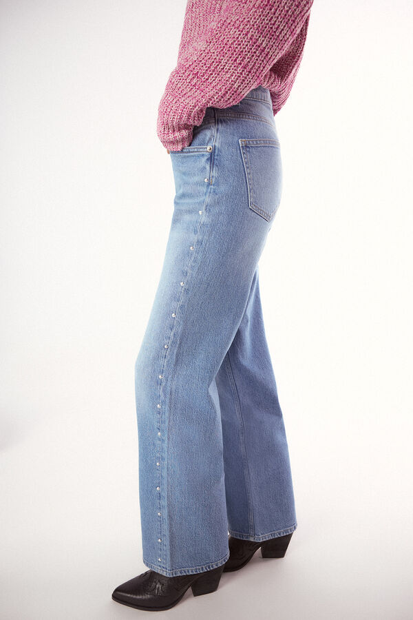 Slowlove Jeans tachas Azul