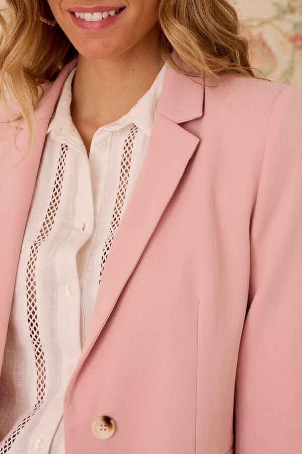 Pol&iacute;n Et Moi Blazer solapa Norma Rosa