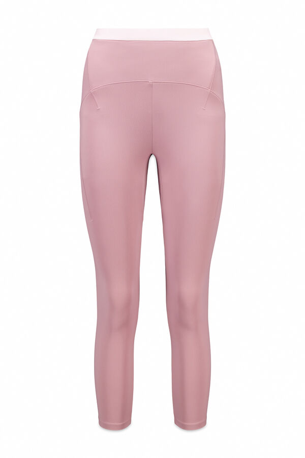 Dash and Stars Leggings SOFT MOVE crop rosa rosa