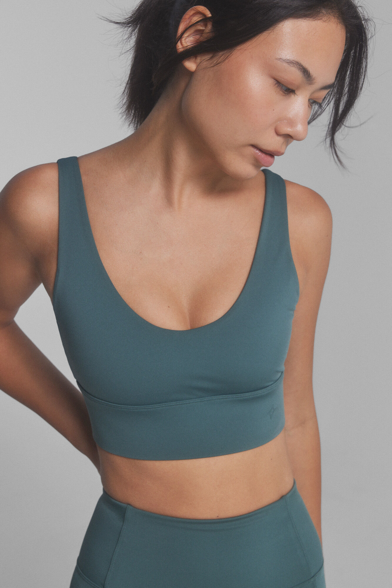 Dash and Stars Sujetador deportivo 4D Stretch verde