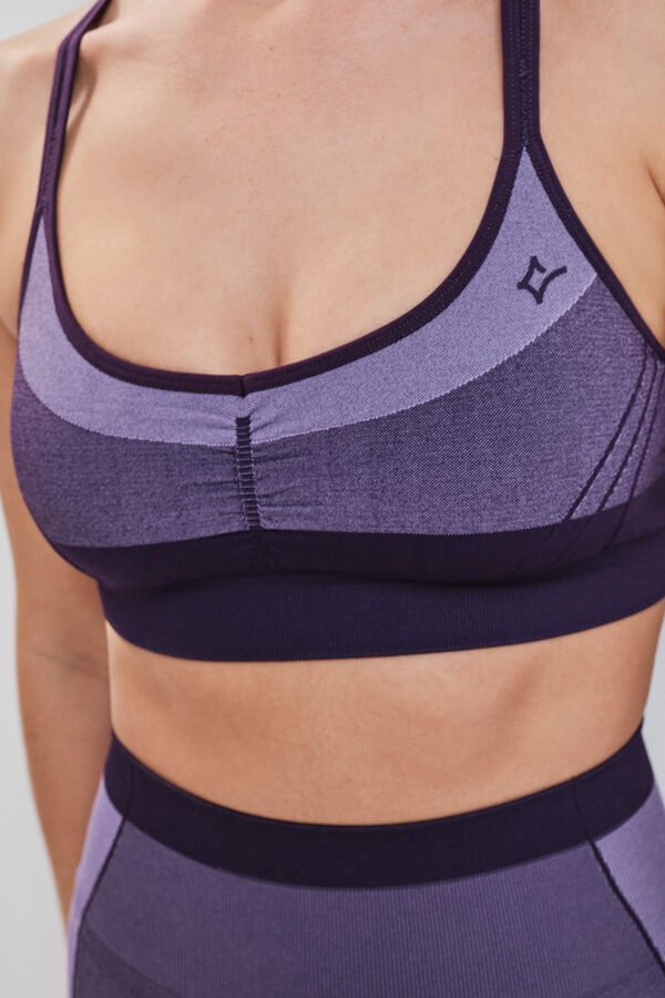 Dash and Stars Sujetador deportivo SEAMLESS COMFORT morado morado/lila