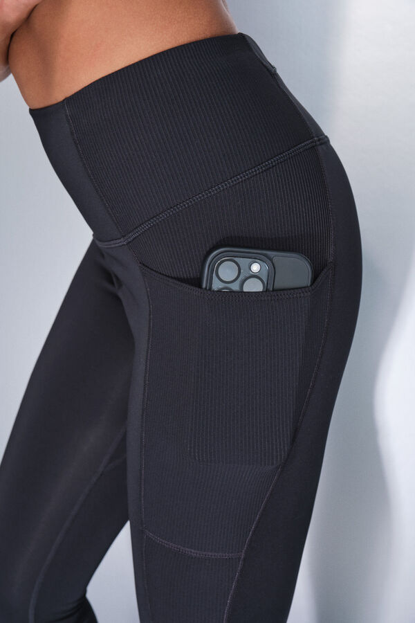 Dash and Stars Leggings 4D STRETCH pirata negro negro