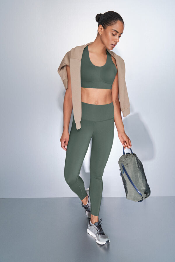 Dash and Stars Sujetador deportivo COMPRESSIVE verde verde