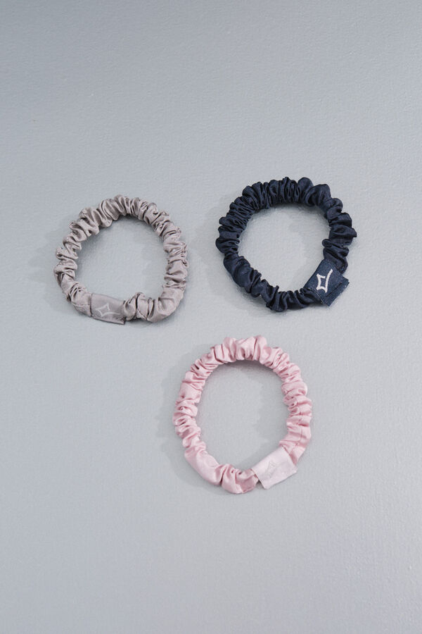 Dash and Stars Pack 3 gomas de pelo morado/lila