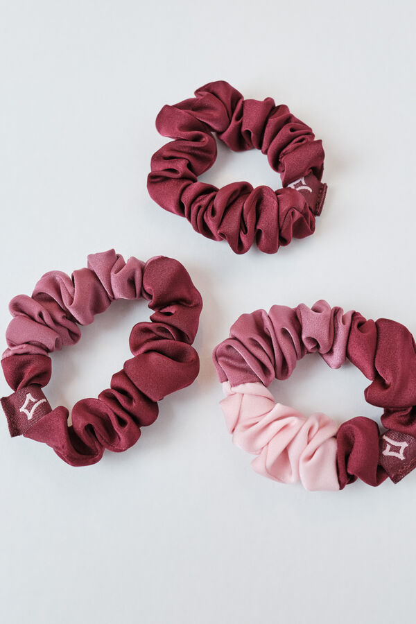 Dash and Stars Pack 3 gomas de pelo rosa rosa