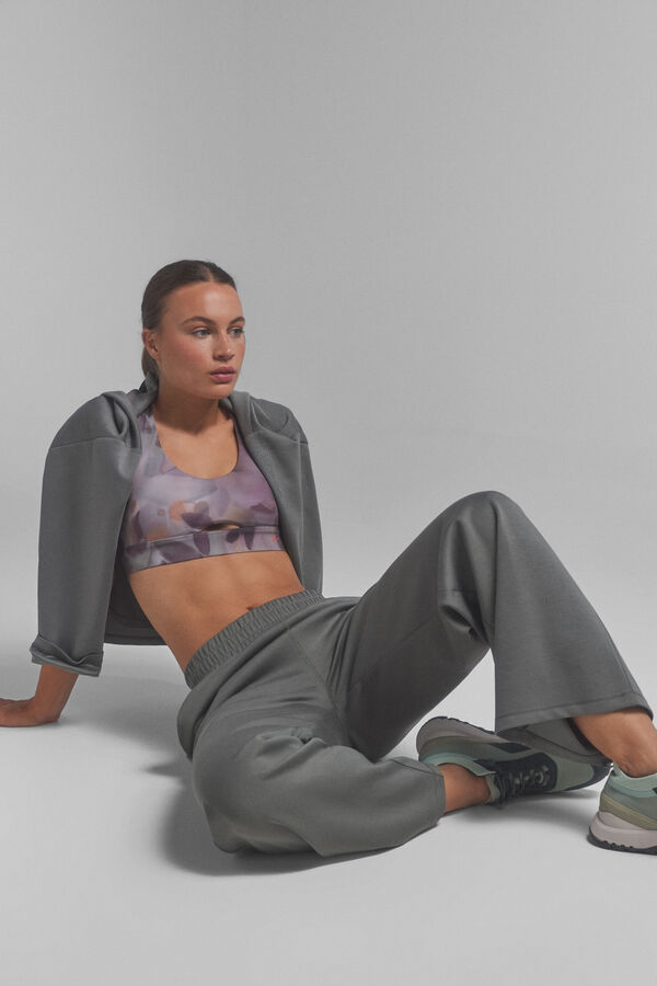 Dash and Stars Pantal&oacute;n jogger suave kaki beige