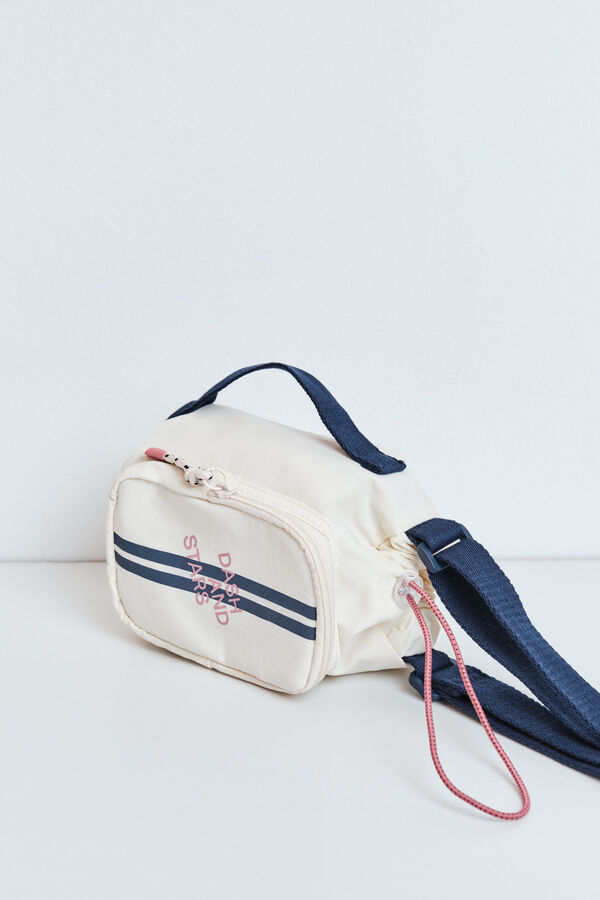 Dash and Stars Funda porta botella beige
