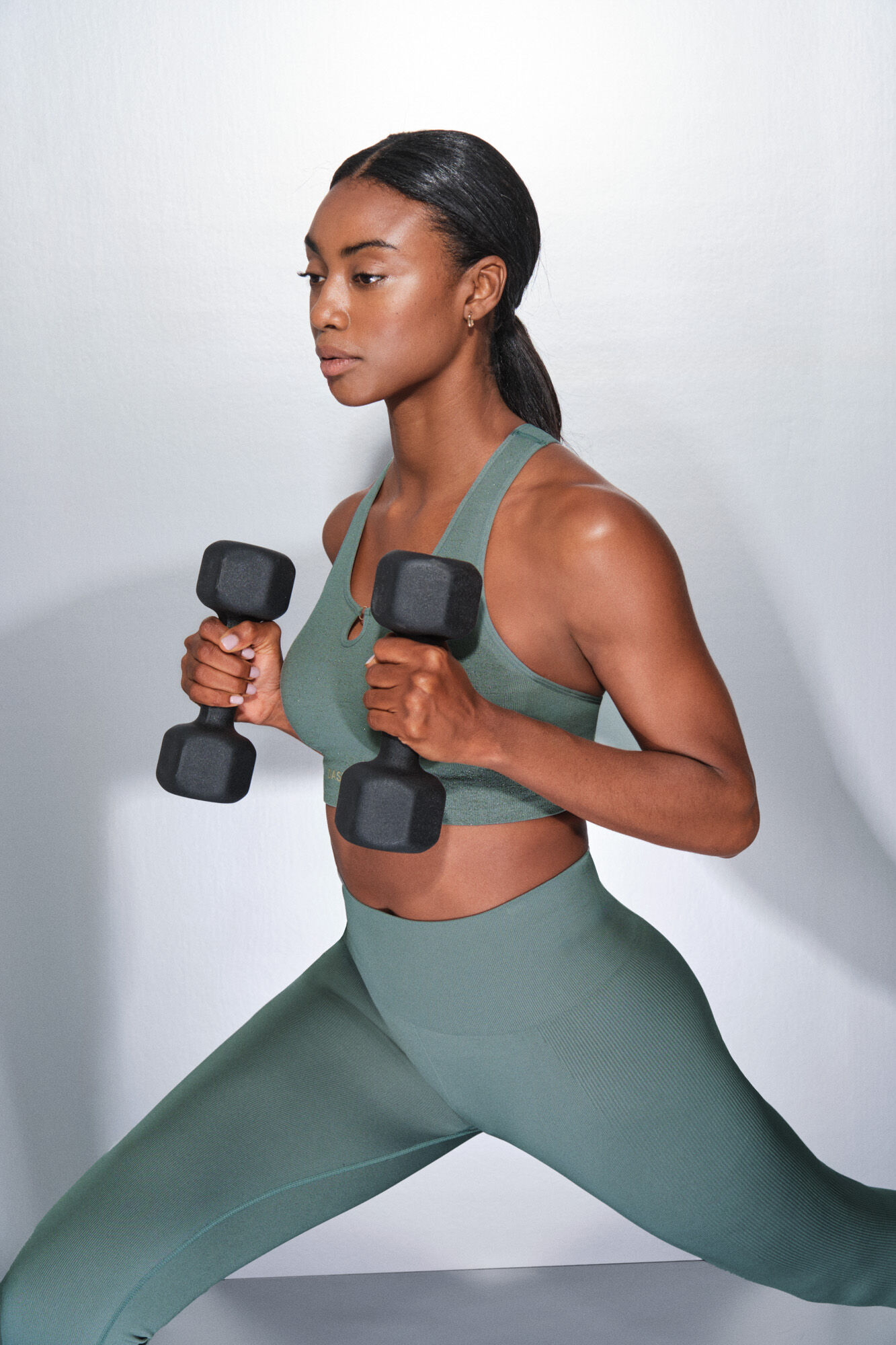 Dash and Stars Sujetador deportivo SEAMLESS COMFORT verde