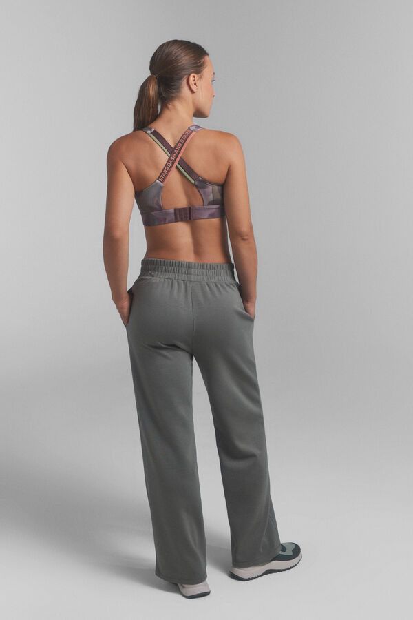 Dash and Stars Pantal&oacute;n jogger suave kaki beige