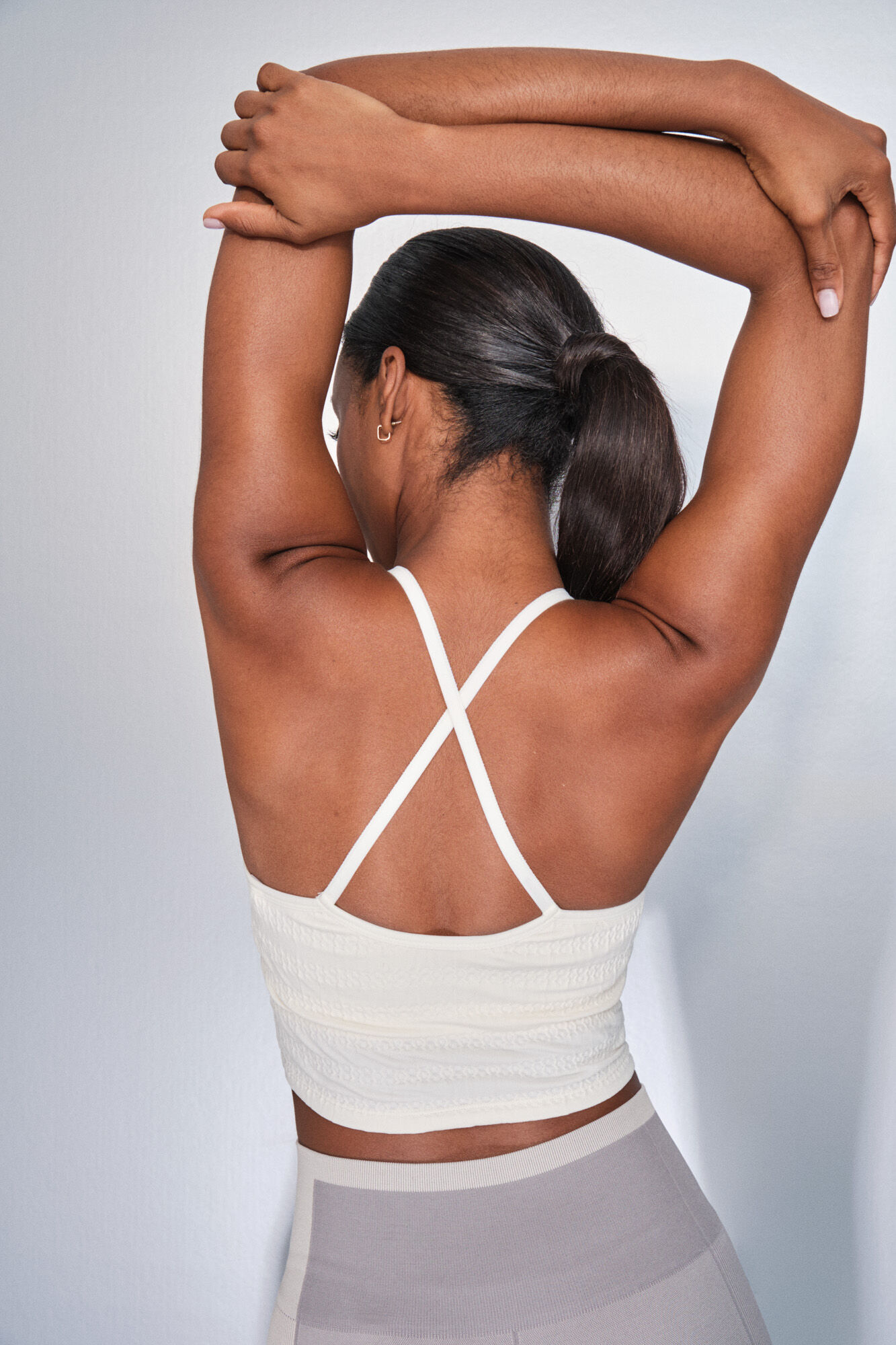 Dash and Stars Sujetador deportivo SEAMLESS COMFORT smock blanco