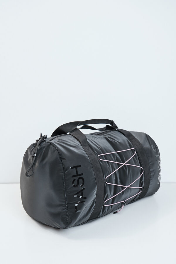 Dash and Stars Bolsa deportiva "duffle" negro negro