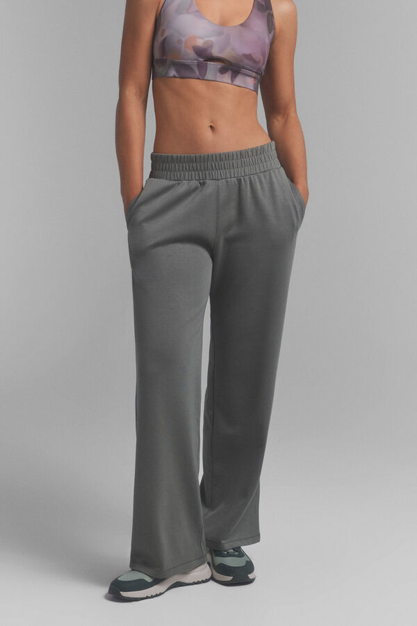 Dash and Stars Pantal&oacute;n jogger suave kaki beige