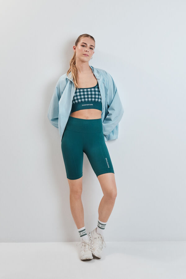 Dash and Stars Leggings SEAMLESS COMFORT ciclista azul azul