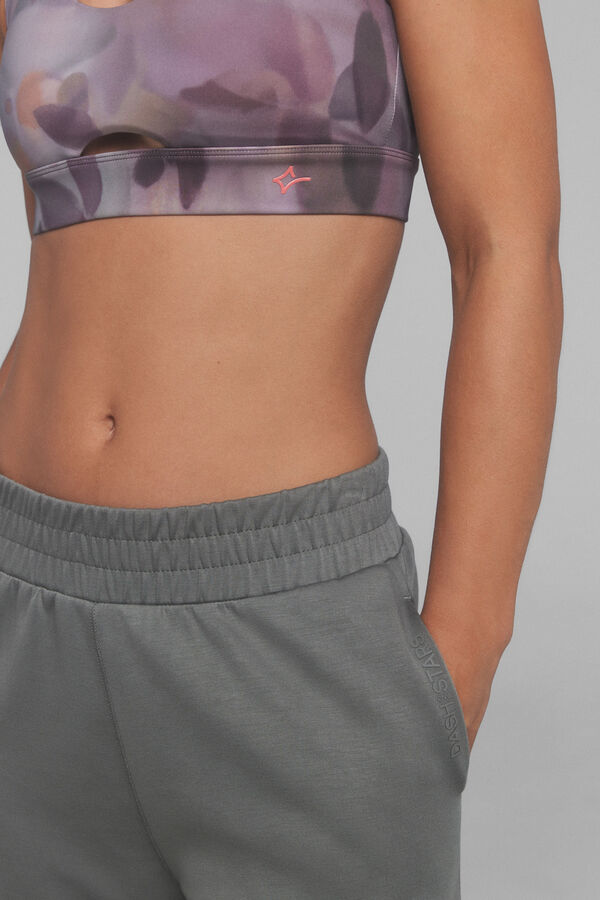 Dash and Stars Pantal&oacute;n jogger suave kaki beige