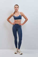 Dash and Stars Leggings largos 4D STRETCH azul azul