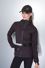 Dash and Stars Ri&ntilde;onera negra extra plana negro