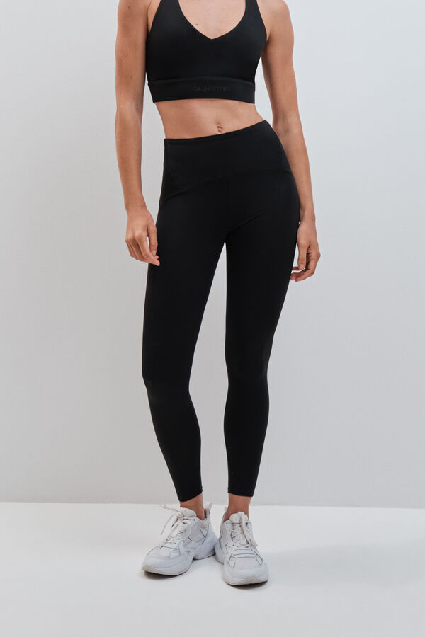 Dash and Stars Leggings SOFT MOVE largo negro negro