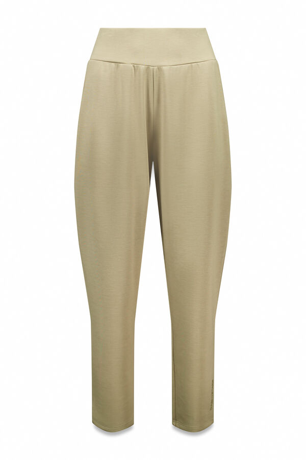 Dash and Stars Pantal&oacute;n jogger kaki beige