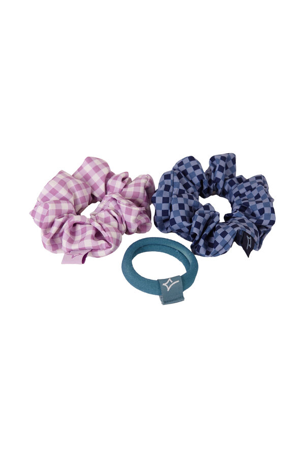 Dash and Stars Pack 3 mini gomas de pelo blanco