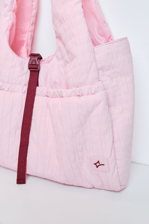 Dash and Stars Bolsa deporte nylon rosa rosa