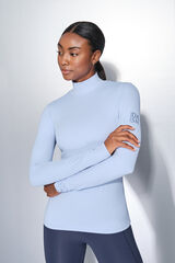 Dash and Stars Camiseta manga larga azul beb&eacute; azul