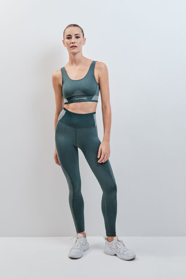 Dash and Stars Sujetador deportivo SEAMLESS COMFORT verde verde