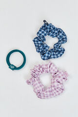 Dash and Stars Pack 3 mini gomas de pelo blanco