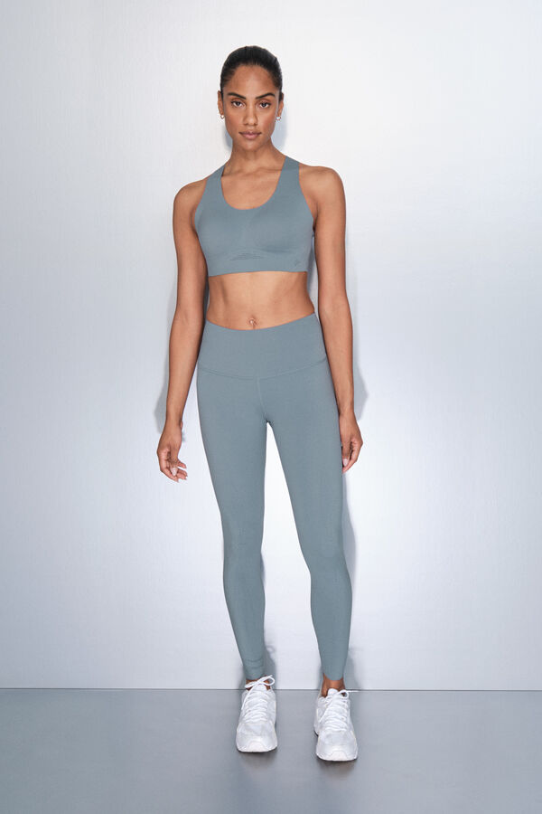 Dash and Stars Leggings largos COMPRESSIVE azul azul