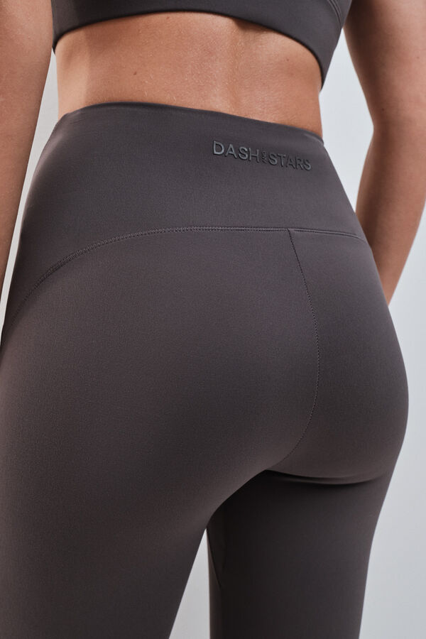 Dash and Stars Leggings SOFT MOVE largo gris gris