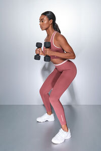 Dash and Stars Leggings largos SEAMLESS COMFORT rosa