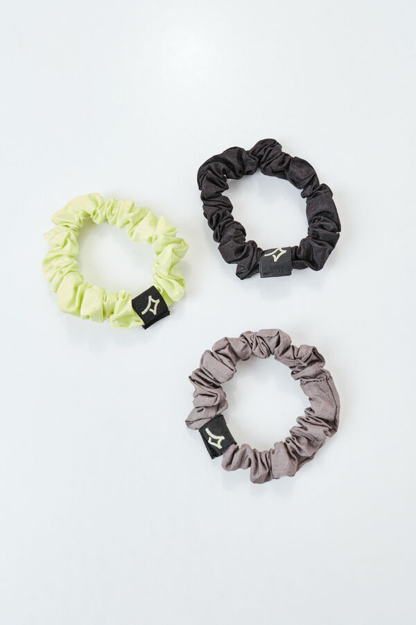 Dash and Stars Pack 3 gomas de pelo gris