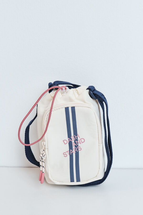 Dash and Stars Funda porta botella beige