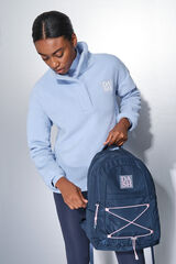 Dash and Stars Mochila deporte azul gomas rosa azul