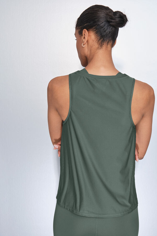 Dash and Stars Camiseta halter verde verde
