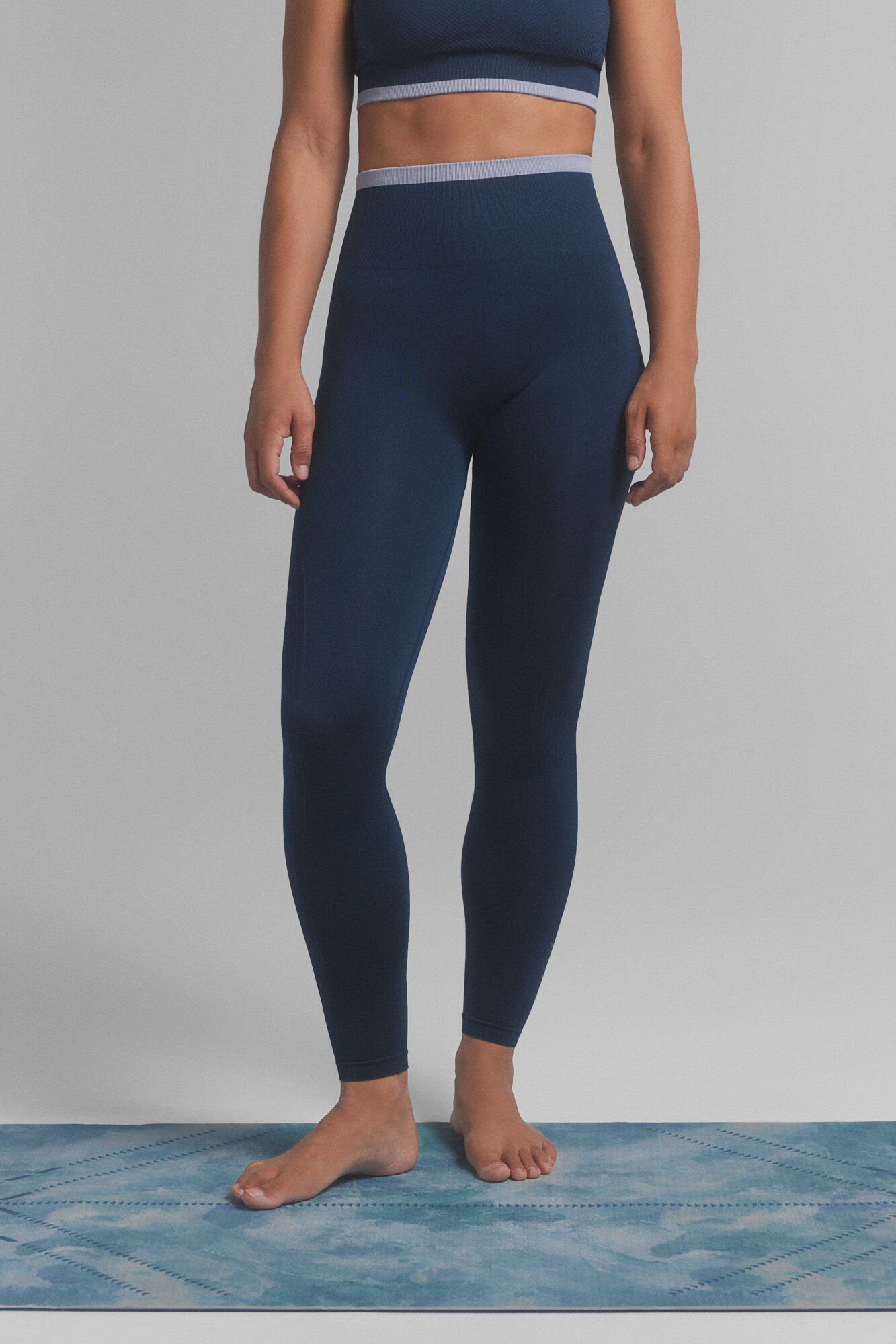 Dash and Stars Leggings SEAMLESS COMFORT azul