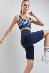 Dash and Stars Leggings SEAMLESS COMFORT ciclista azul azul