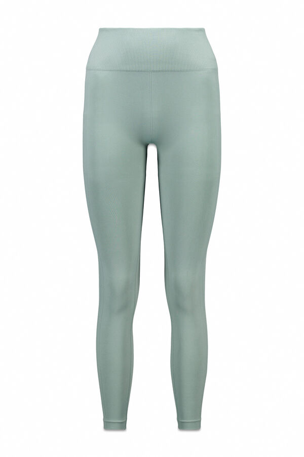 Dash and Stars Leggings largo SEAMLESS COMFORT verde verde