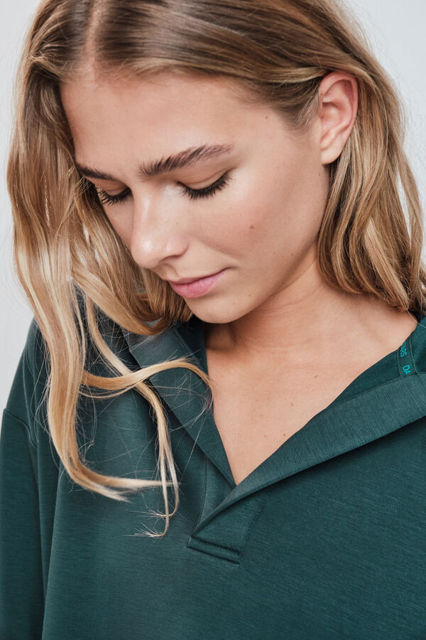 Dash and Stars Sudadera capucha verde verde