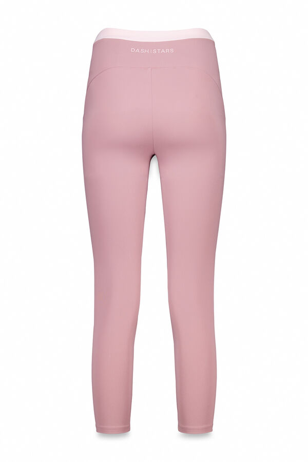 Dash and Stars Leggings SOFT MOVE crop rosa rosa