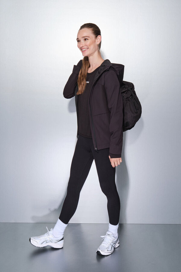 Dash and Stars Leggings push up negros SEAMLESS FIT negro