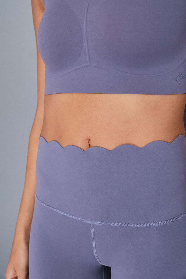Dash and Stars Leggings COMPRESSIVE pirata morado morado/lila