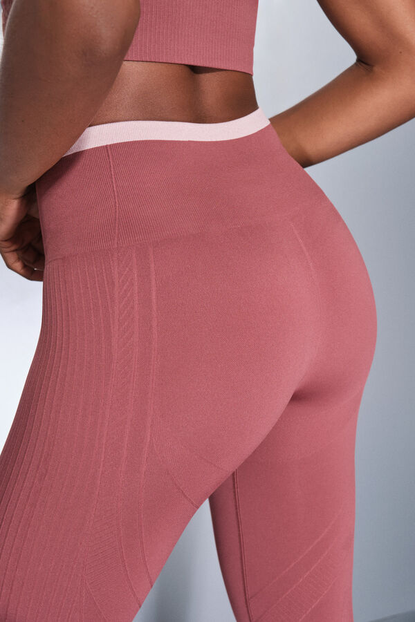 Dash and Stars Leggings largos SEAMLESS COMFORT rosa rosa